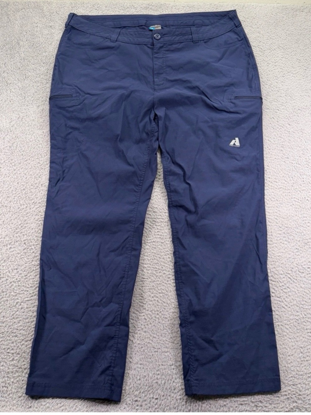 Eddie Bauer First Ascent Guide Pro Capri Hiking Navy Blue Pants 6